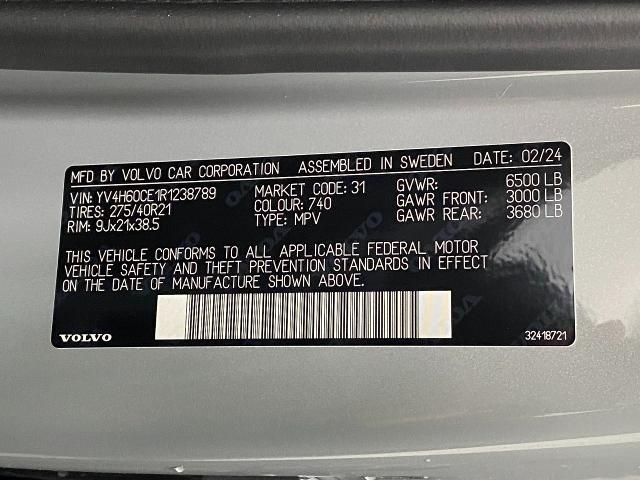 2024 Volvo XC90 Recharge Plug-In Hybrid Vehicle Photo in Appleton, WI 54913