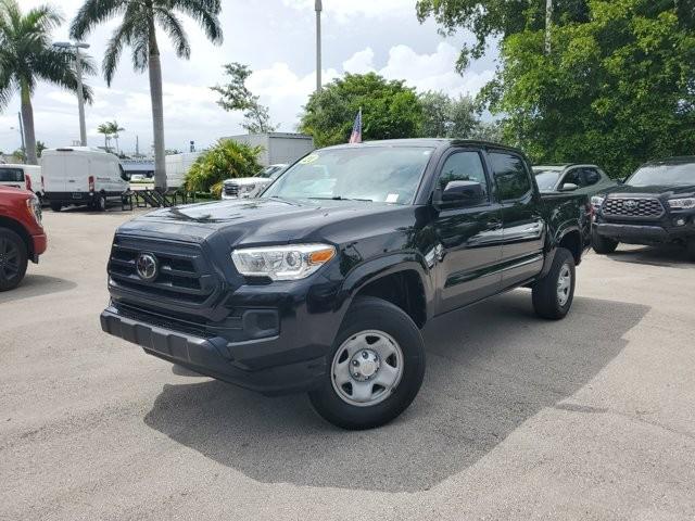 Used 2021 Toyota Tacoma SR with VIN 3TYAX5GNXMT018107 for sale in Homestead, FL