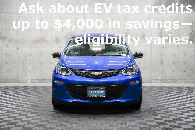 Certified 2021 Chevrolet Bolt EV LT with VIN 1G1FY6S09M4112970 for sale in Everett, WA