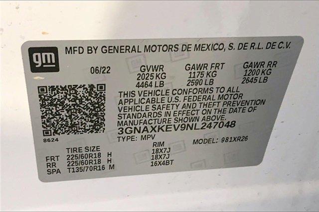 2022 Chevrolet Equinox Vehicle Photo in KANSAS CITY, MO 64114-4502