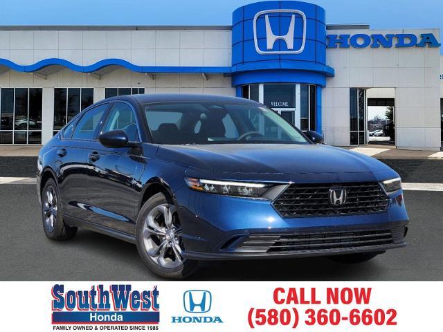 2024 Honda Accord Sedan Vehicle Photo in LAWTON, OK 73505