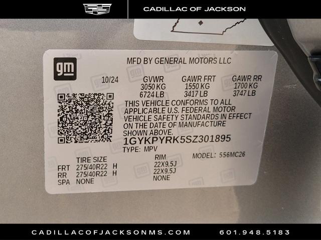 2025 Cadillac LYRIQ Vehicle Photo in RIDGELAND, MS 39157-4406