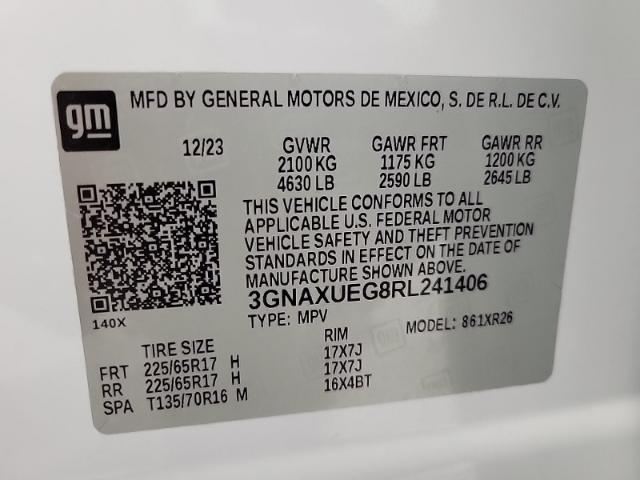 2024 Chevrolet Equinox Vehicle Photo in GREEN BAY, WI 54303-3330