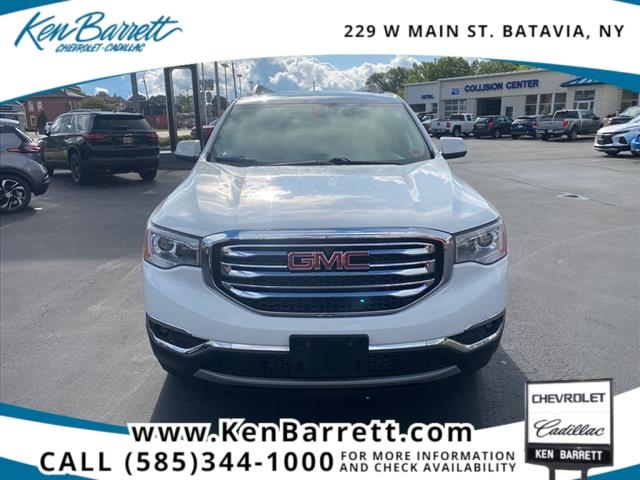 Used 2019 GMC Acadia SLT-1 with VIN 1GKKNULSXKZ101998 for sale in Batavia, NY