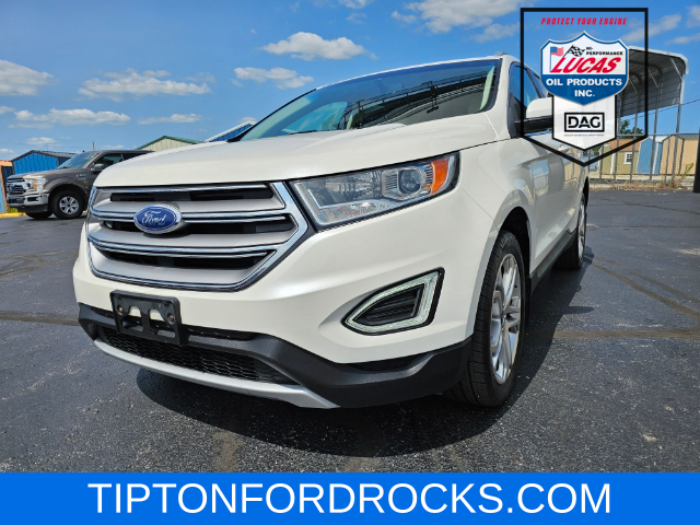 Used 2017 Ford Edge Titanium with VIN 2FMPK4K9XHBB59304 for sale in Tipton, IN