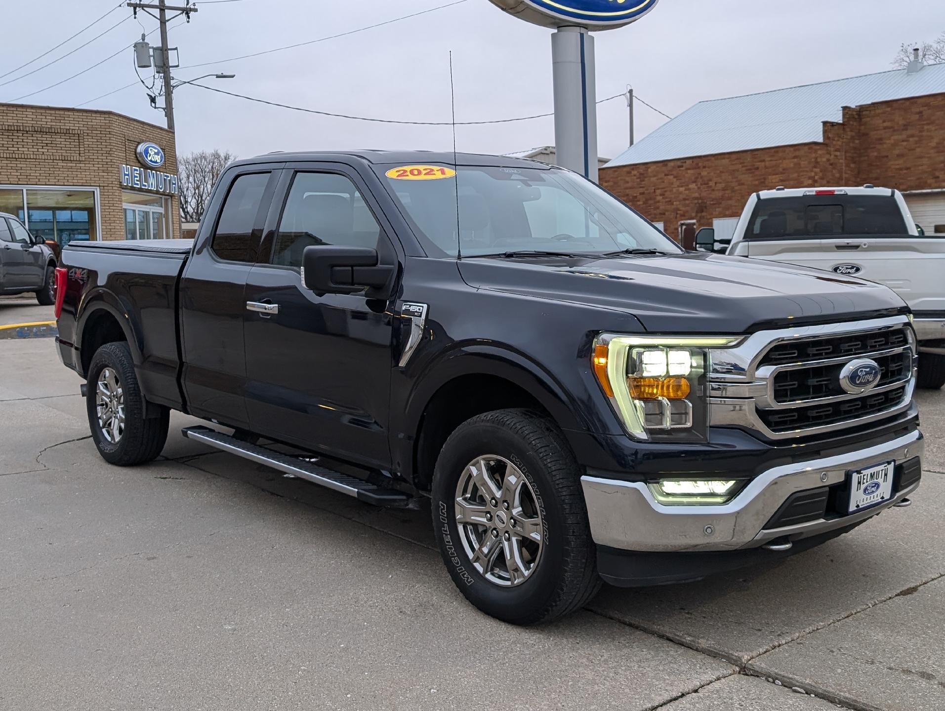 Used 2021 Ford F-150 XLT with VIN 1FTFX1E83MFA29747 for sale in Sigourney, IA