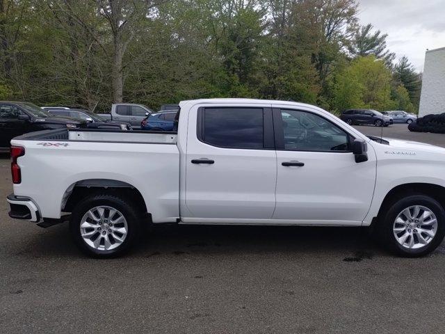 Used 2021 Chevrolet Silverado 1500 Custom with VIN 3GCPYBEK4MG244135 for sale in Raynham, MA