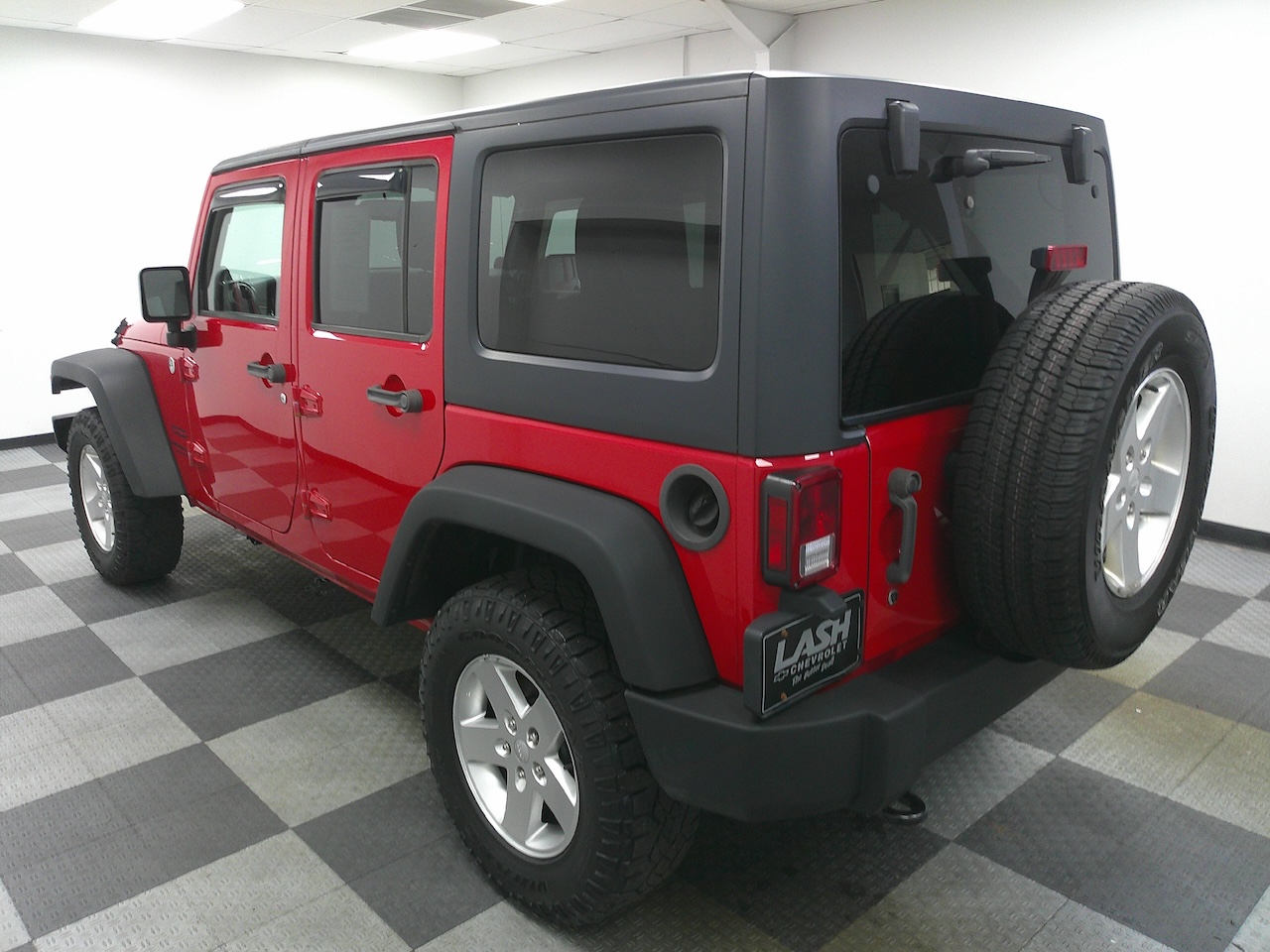 Used 2014 Jeep Wrangler Unlimited Sport with VIN 1C4BJWDG5EL297563 for sale in Johnstown, OH