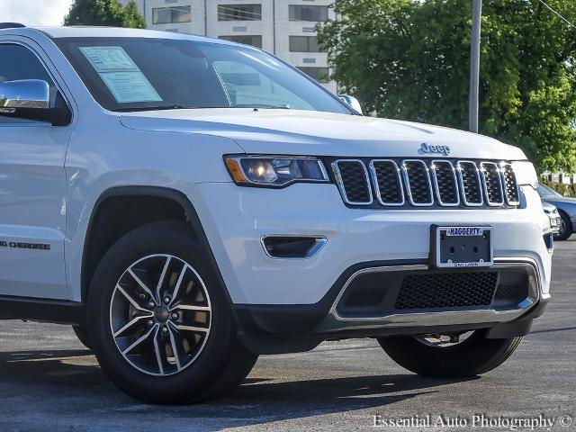 Used 2021 Jeep Grand Cherokee Limited with VIN 1C4RJFBG0MC772021 for sale in Oak Lawn, IL