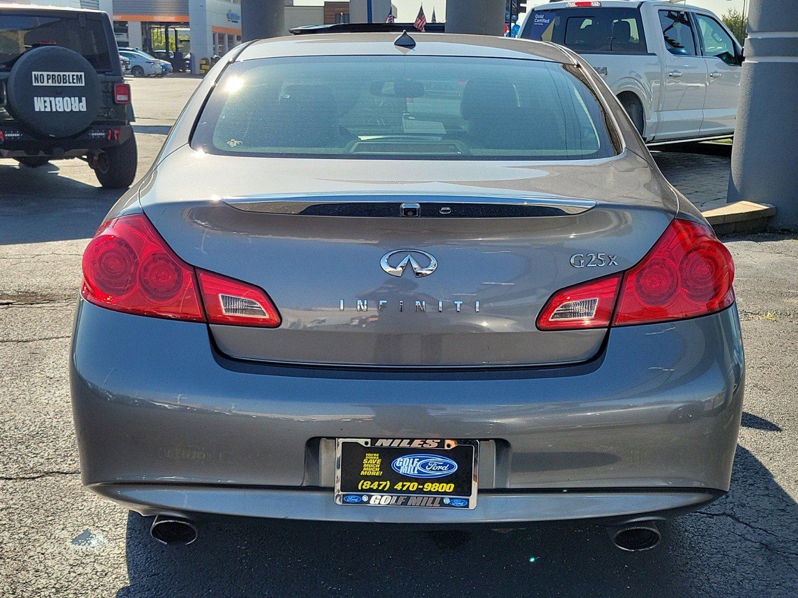 2011 INFINITI G25 Sedan Vehicle Photo in Plainfield, IL 60586