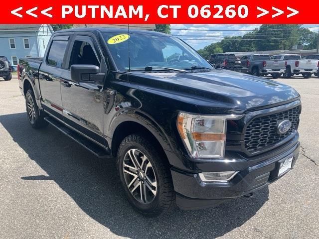 Used 2022 Ford F-150 XL with VIN 1FTEW1EP2NFA56767 for sale in Putnam, CT