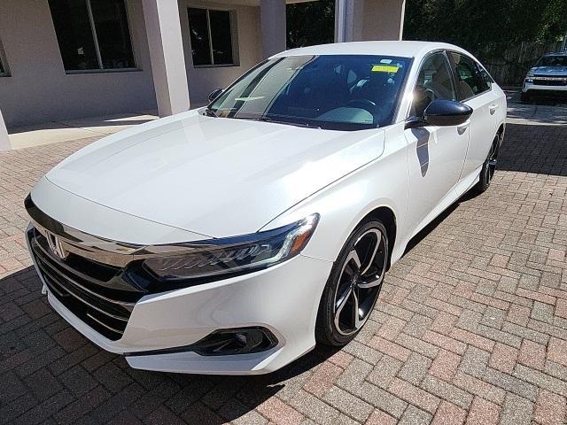 Used 2022 Honda Accord Sport with VIN 1HGCV1F37NA004958 for sale in Fort Walton Beach, FL