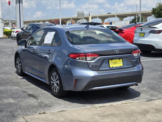 Used 2020 Toyota Corolla LE with VIN JTDEBRBE7LJ002839 for sale in Houston, TX