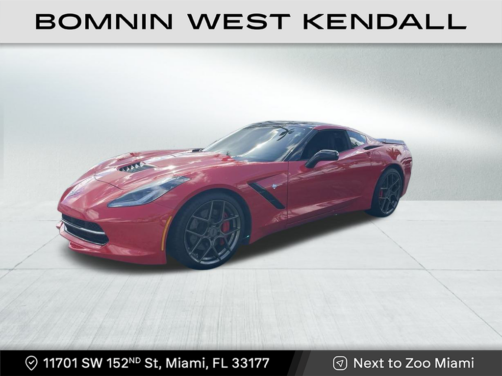 Used 2014 Chevrolet Corvette Z51 with VIN 1G1YL2D7XE5106083 for sale in Miami, FL