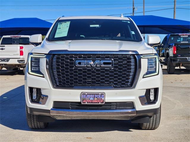 Used 2023 GMC Yukon XL Denali Ultimate with VIN 1GKS2KKL4PR420893 for sale in Gainesville, TX