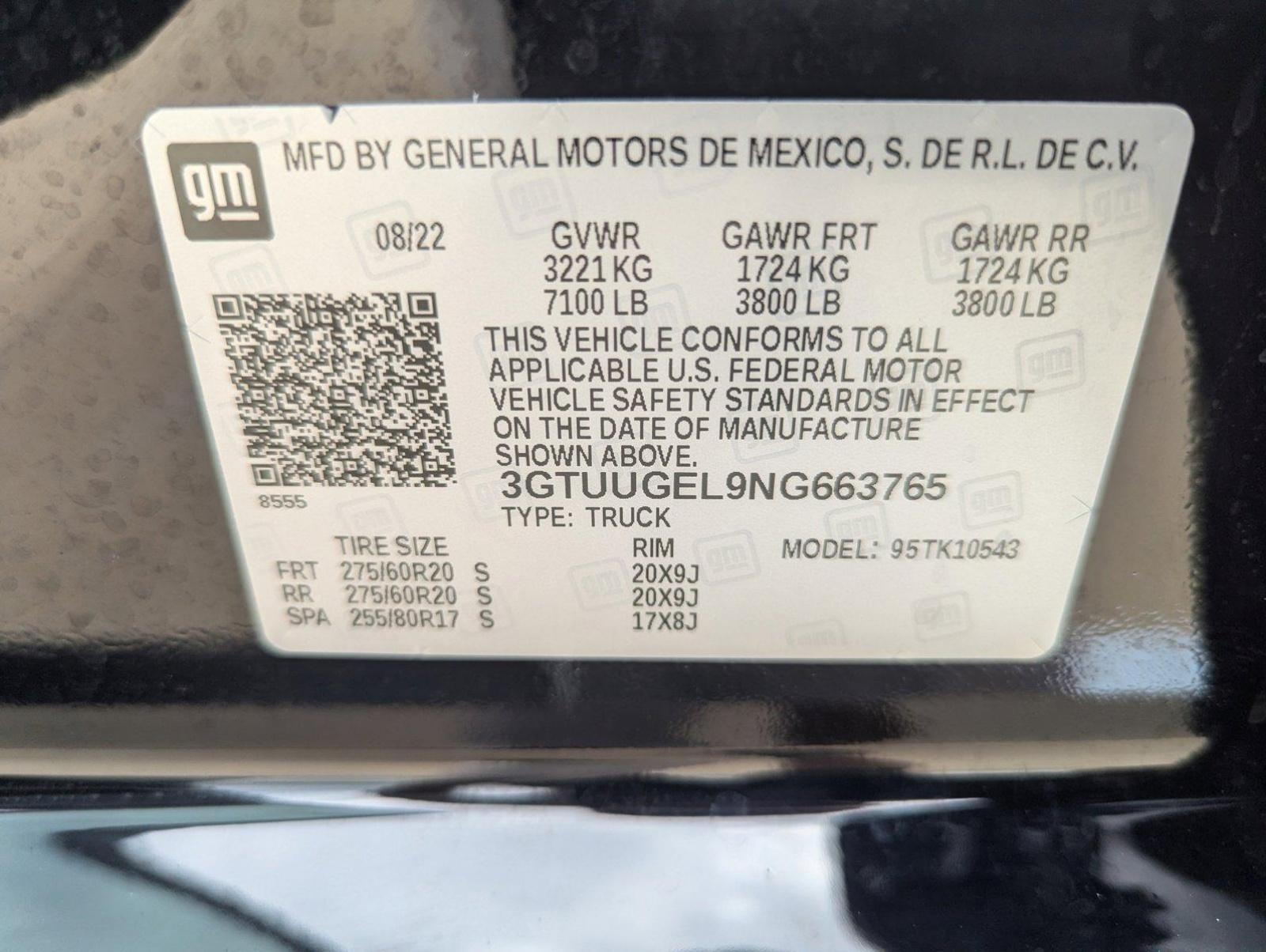 2022 GMC Sierra 1500 Vehicle Photo in HOUSTON, TX 77034-5009