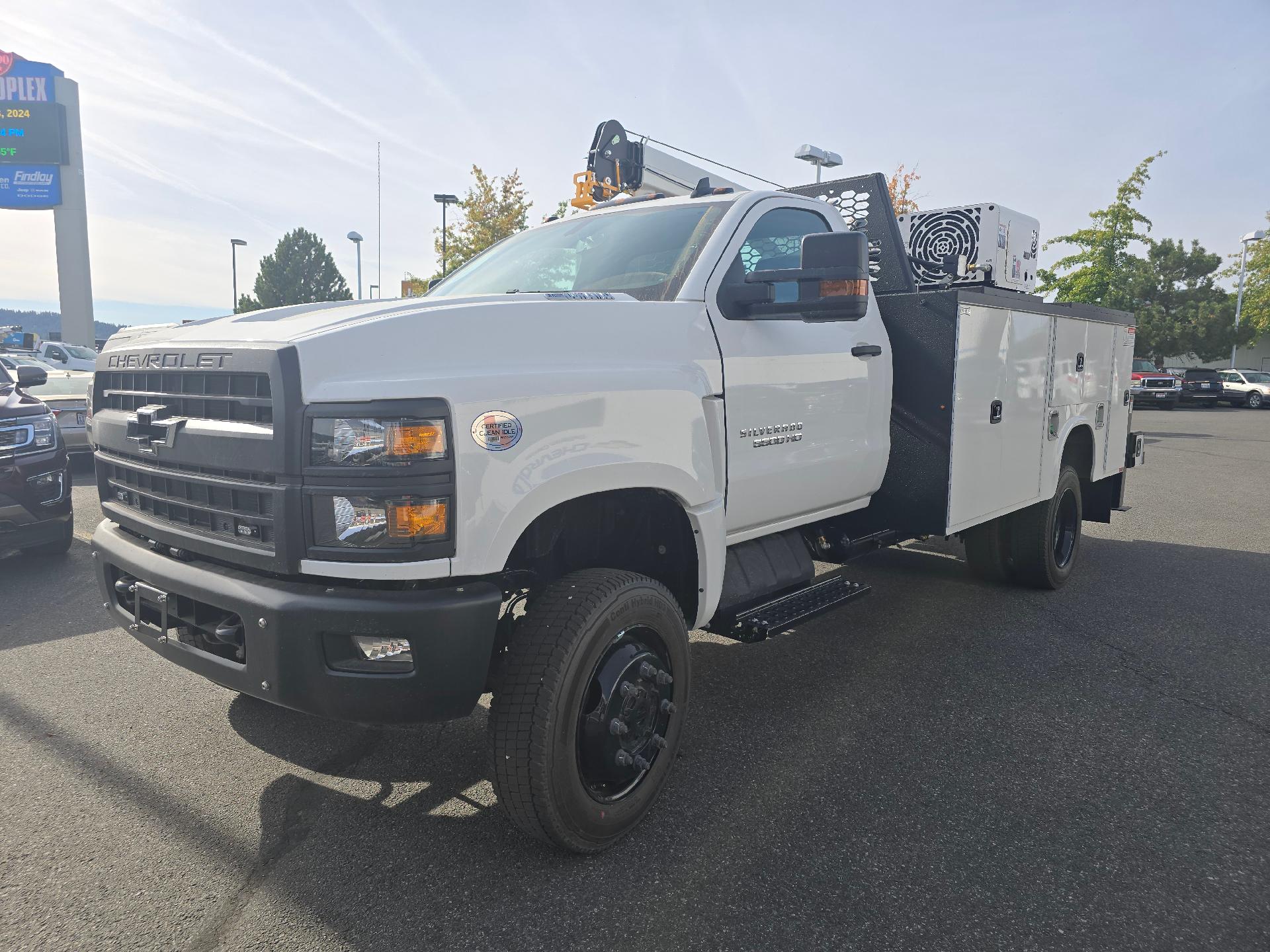 2023 Chevrolet Silverado 5500 HD Vehicle Photo in POST FALLS, ID 83854-5365