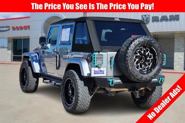 2016 Jeep Wrangler Unlimited Vehicle Photo in Cleburne, TX 76033