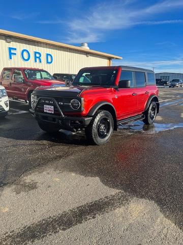 Used 2022 Ford Bronco 4-Door Black Diamond with VIN 1FMEE5BP7NLB10513 for sale in Forsyth, MT