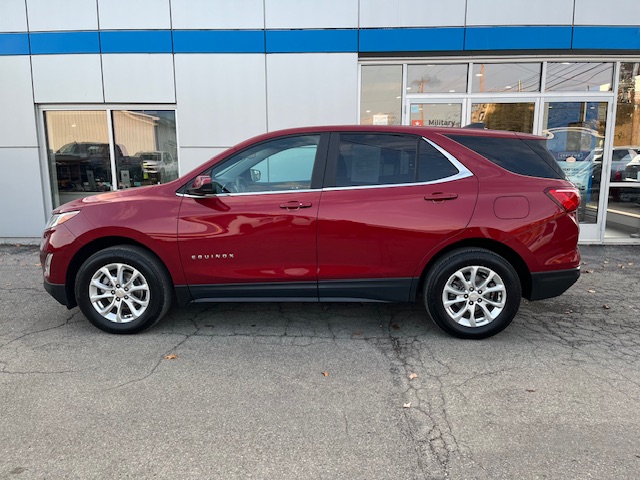 Certified 2021 Chevrolet Equinox LT with VIN 2GNAXUEV3M6155979 for sale in New Bethlehem, PA