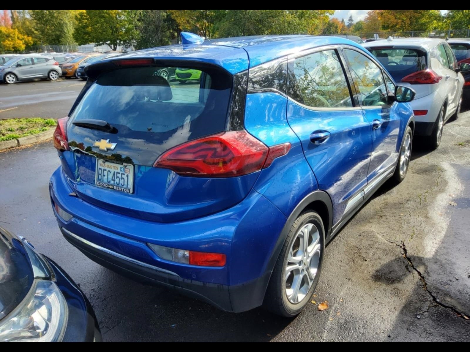 Used 2017 Chevrolet Bolt EV LT with VIN 1G1FW6S09H4153174 for sale in Enumclaw, WA