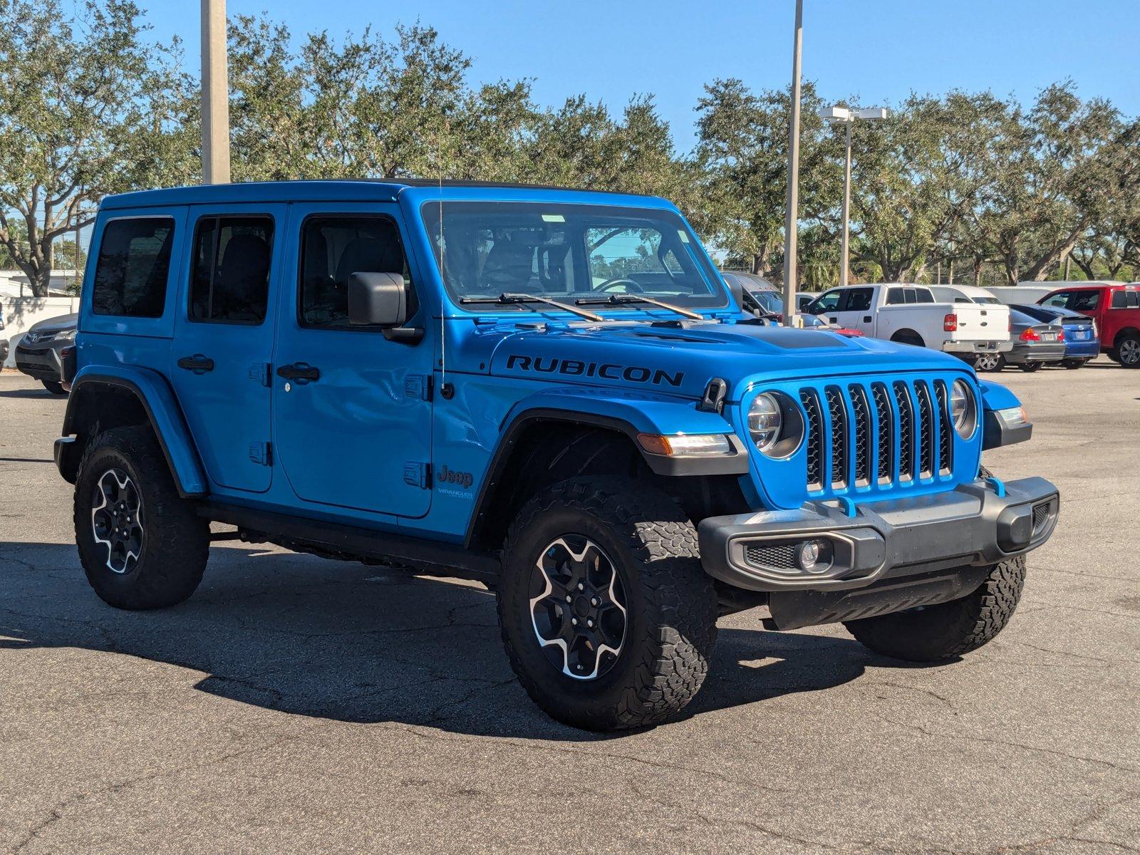 2022 Jeep Wrangler 4xe Vehicle Photo in St. Petersburg, FL 33713