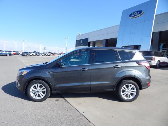 Used 2017 Ford Escape SE with VIN 1FMCU0G93HUC53111 for sale in Weatherford, OK