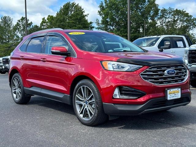 Used 2020 Ford Edge Titanium with VIN 2FMPK3K9XLBA92822 for sale in Columbia, MO