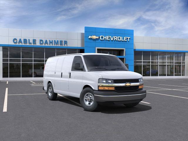 2024 Chevrolet Express Cargo Van Vehicle Photo in TOPEKA, KS 66609-0000