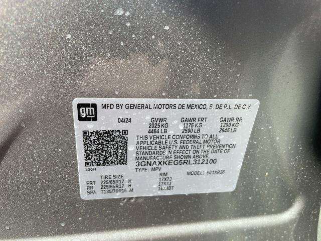 2024 Chevrolet Equinox Vehicle Photo in THOMPSONTOWN, PA 17094-9014