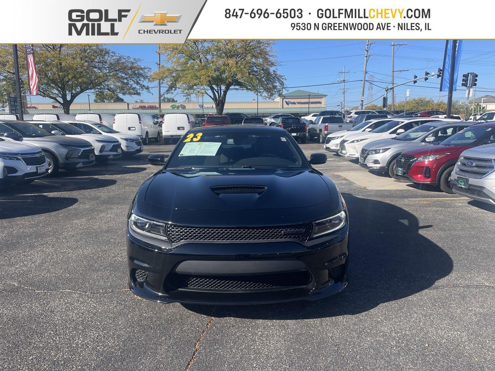 Used 2023 Dodge Charger GT with VIN 2C3CDXMG8PH585681 for sale in Plainfield, IL