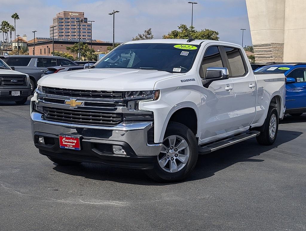 Certified 2022 Chevrolet Silverado 1500 Limited LT with VIN 1GCPWCED2NZ117270 for sale in San Diego, CA