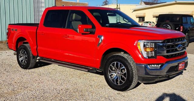 Certified 2022 Ford F-150 Lariat with VIN 1FTFW1E85NKE02878 for sale in Union, IA