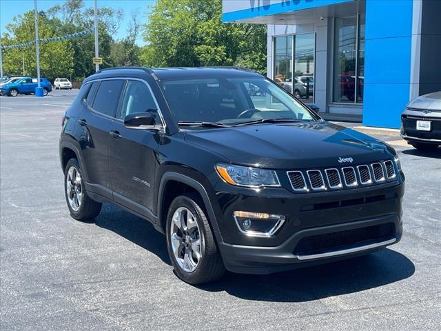 Used 2020 Jeep Compass Limited with VIN 3C4NJDCB5LT222208 for sale in Carbondale, IL