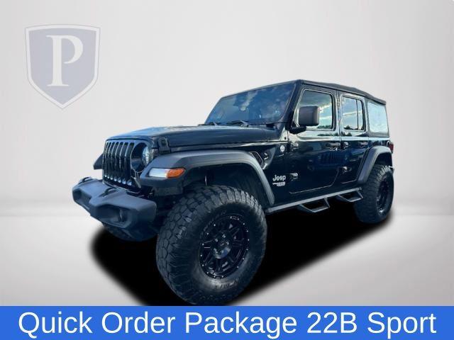 Used 2020 Jeep Wrangler Unlimited Sport with VIN 1C4HJXDN2LW300400 for sale in Greenville, SC