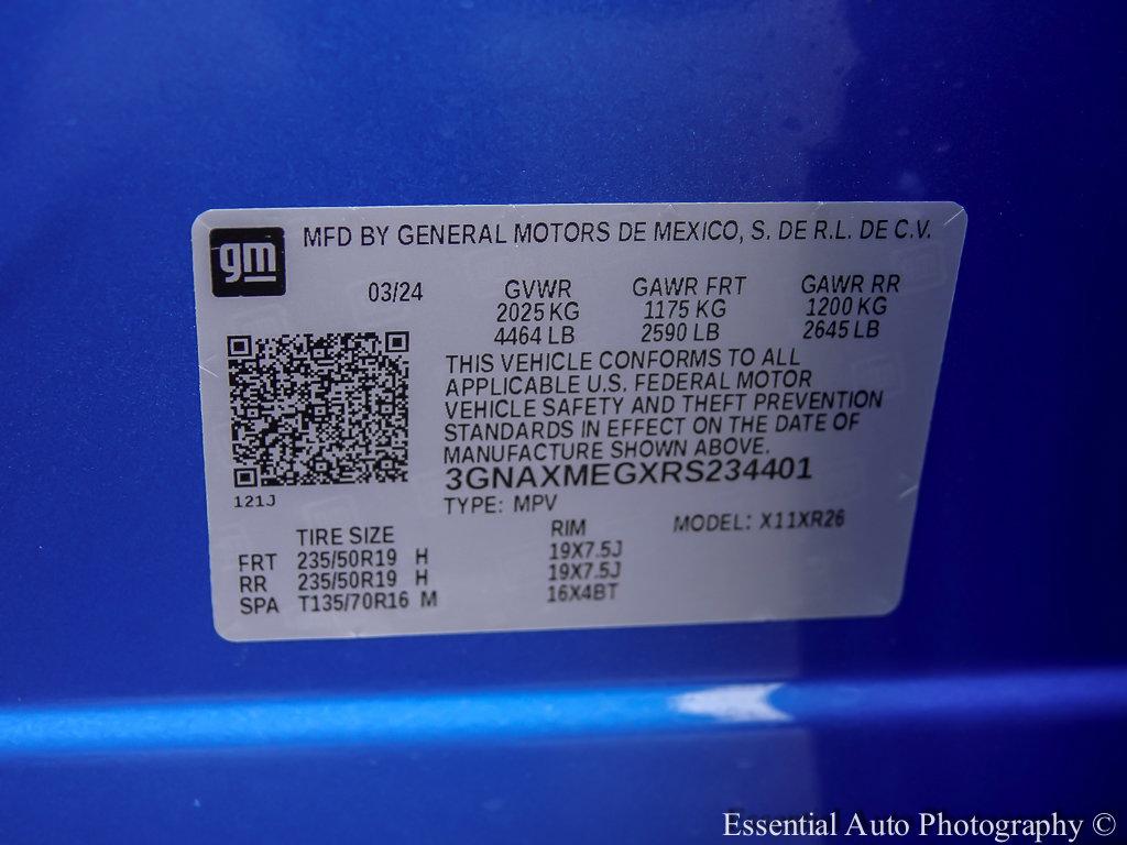 2024 Chevrolet Equinox Vehicle Photo in AURORA, IL 60503-9326