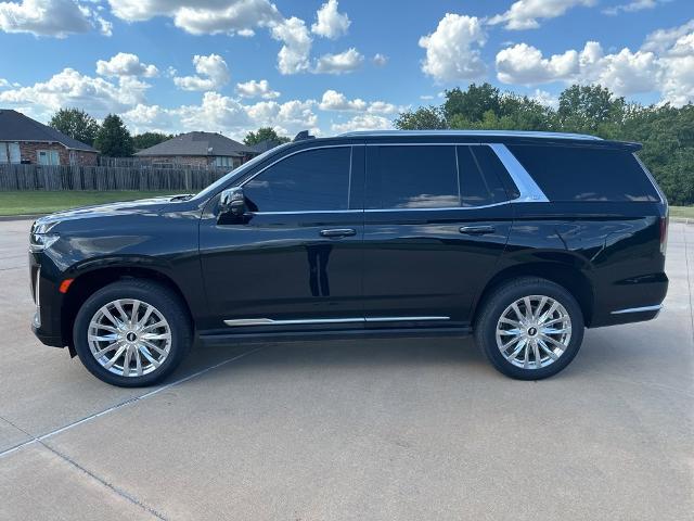 Used 2022 Cadillac Escalade Premium Luxury with VIN 1GYS4CKL7NR172030 for sale in Stillwater, OK