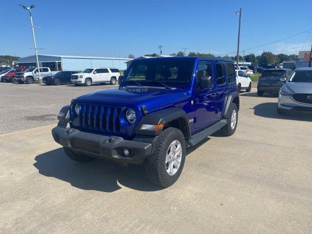 Used 2020 Jeep Wrangler Unlimited Sport S with VIN 1C4HJXDG2LW121422 for sale in Dexter, MO