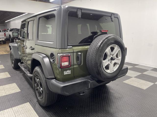 Used 2020 Jeep Wrangler Unlimited Sport S with VIN 1C4HJXDN4LW344298 for sale in Seymour, IN