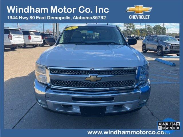 Used 2012 Chevrolet Silverado 1500 LT with VIN 1GCPKSE73CF118927 for sale in Demopolis, AL