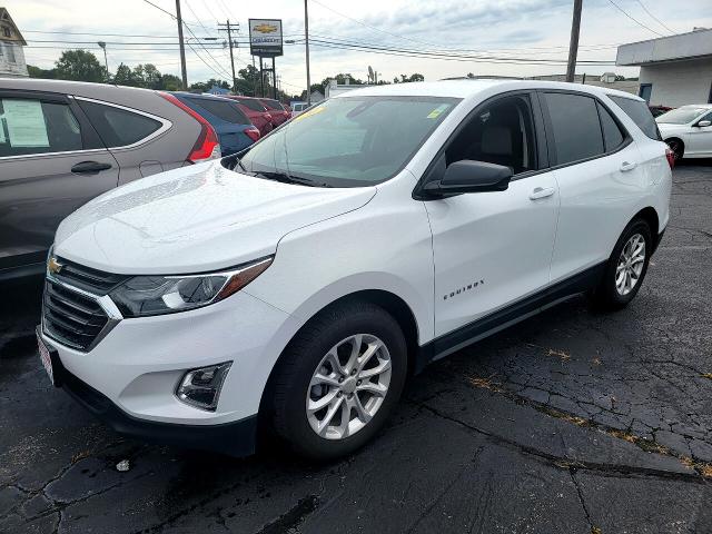 Used 2020 Chevrolet Equinox LS with VIN 3GNAXHEV0LS594161 for sale in East Palestine, OH