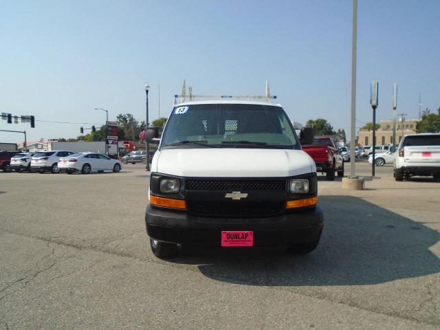 Used 2013 Chevrolet Express Cargo Work Van with VIN 1GCWGFBA8D1124662 for sale in Independence, IA