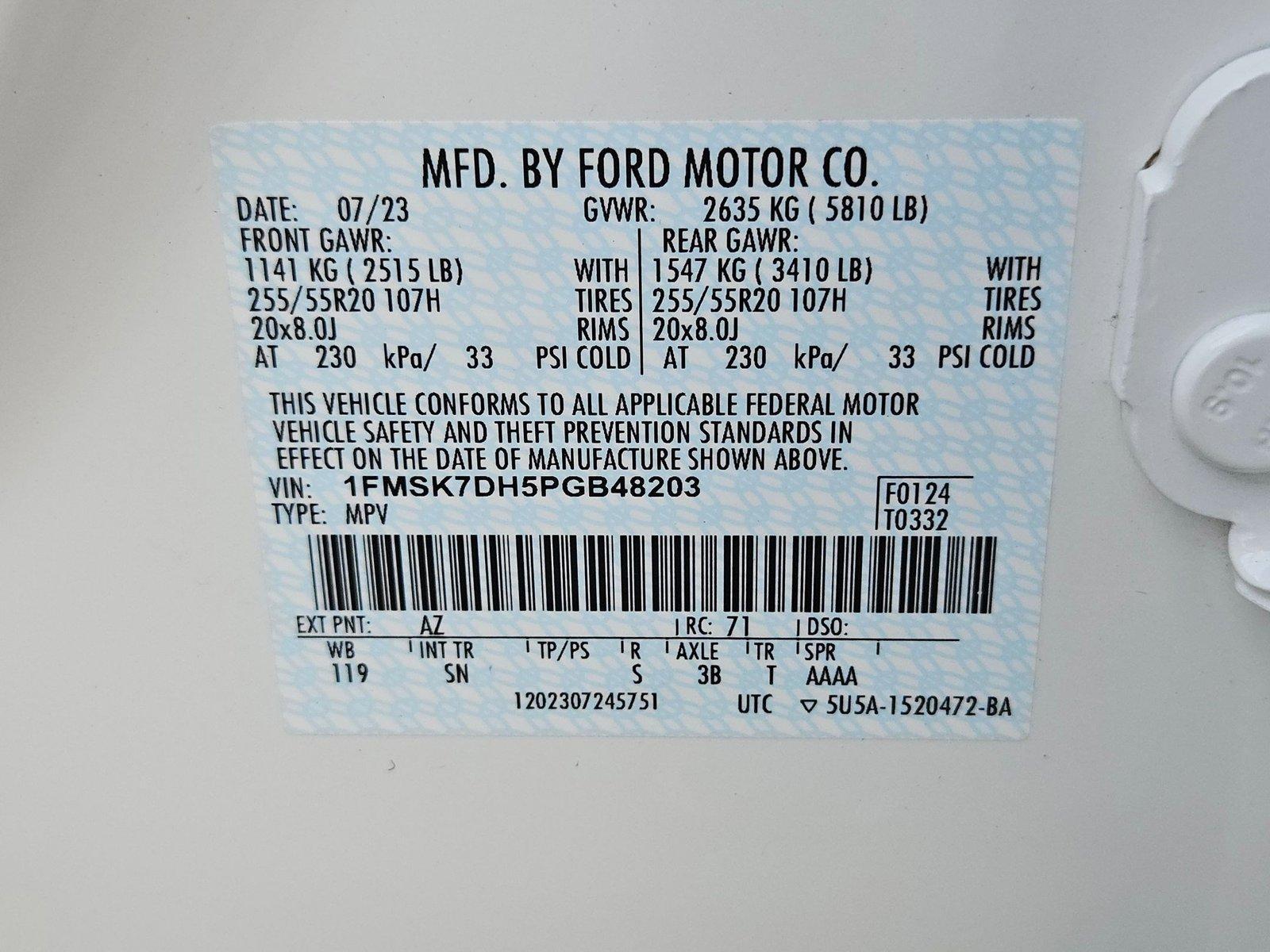 2023 Ford Explorer Vehicle Photo in MESA, AZ 85206-4395