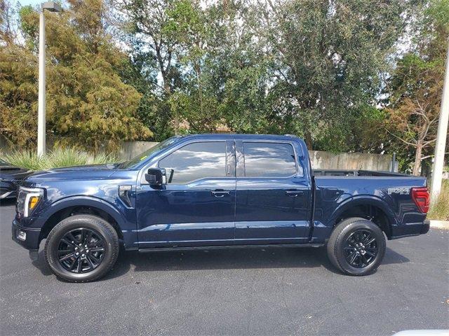 Used 2024 Ford F-150 Platinum with VIN 1FTFW7L81RFA83015 for sale in Naples, FL