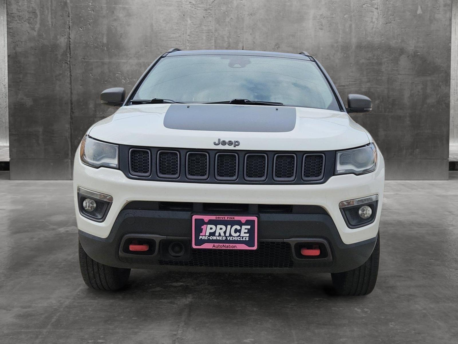 Used 2018 Jeep Compass Trailhawk with VIN 3C4NJDDB7JT230161 for sale in Richland Hills, TX