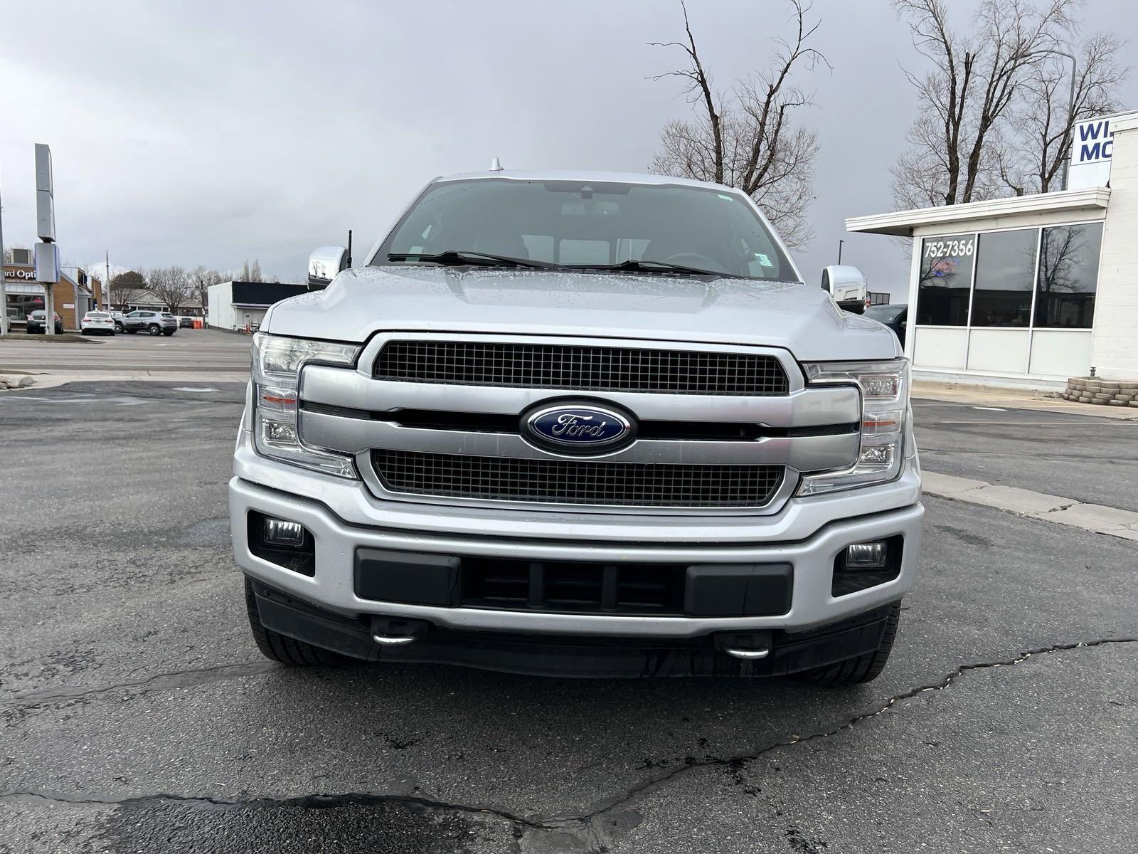 Used 2019 Ford F-150 Platinum with VIN 1FTEW1E48KFC48731 for sale in Logan, UT