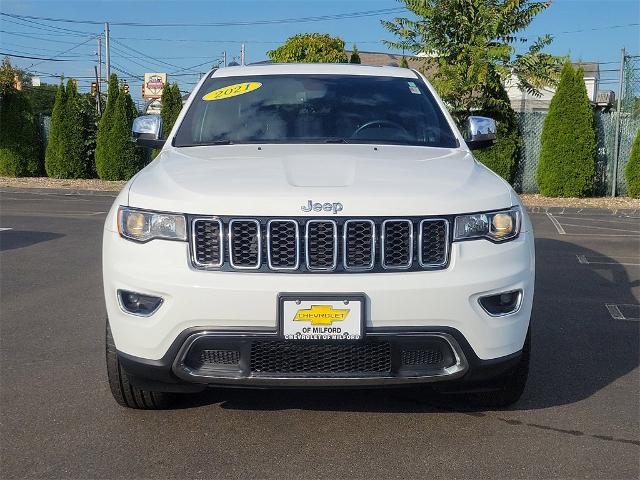 Used 2021 Jeep Grand Cherokee Limited with VIN 1C4RJFBG6MC649372 for sale in Milford, CT