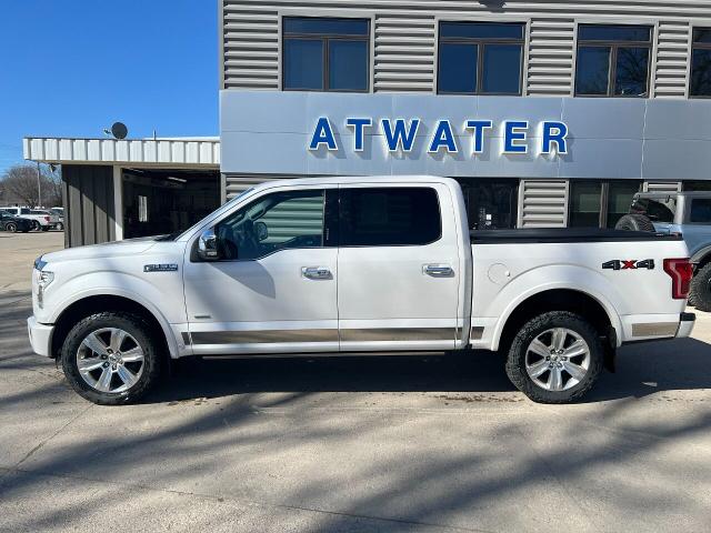Used 2016 Ford F-150 Platinum with VIN 1FTEW1EG7GFB26654 for sale in Atwater, Minnesota