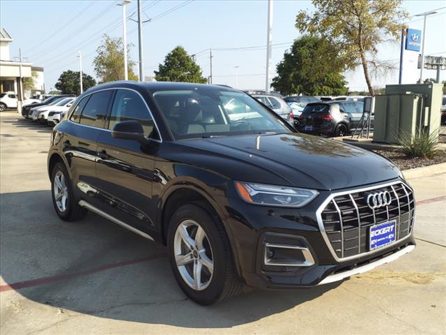 Used 2021 Audi Q5 Premium with VIN WA1AAAFY7M2004815 for sale in Denton, TX