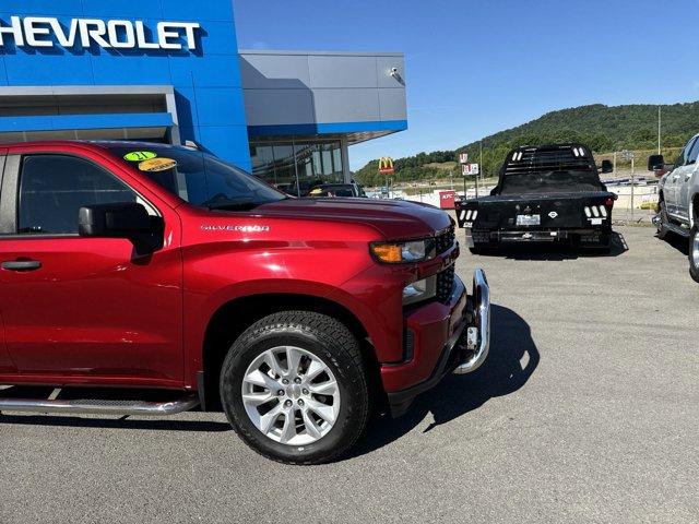 Used 2021 Chevrolet Silverado 1500 Custom with VIN 1GCPYBEKXMZ304161 for sale in Sutton, WV